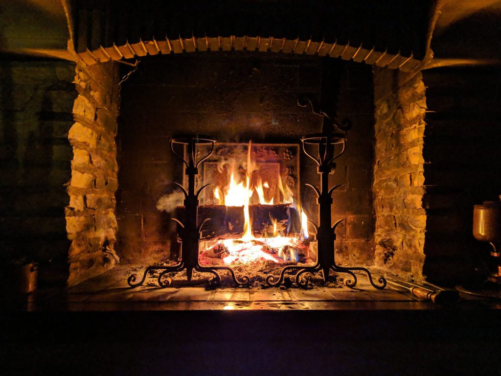 fireplace (winter)